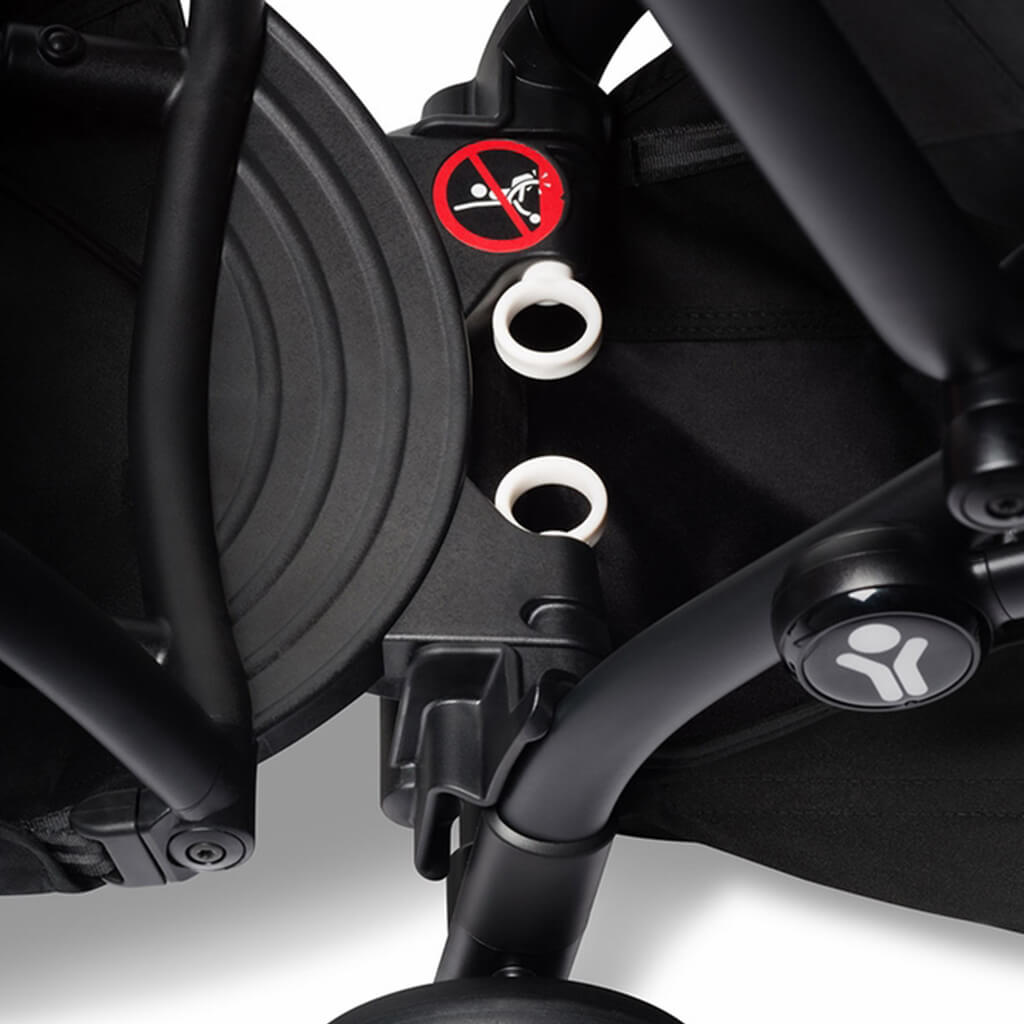 YOYO Connect Complete Double Stroller 6+ Black Frame