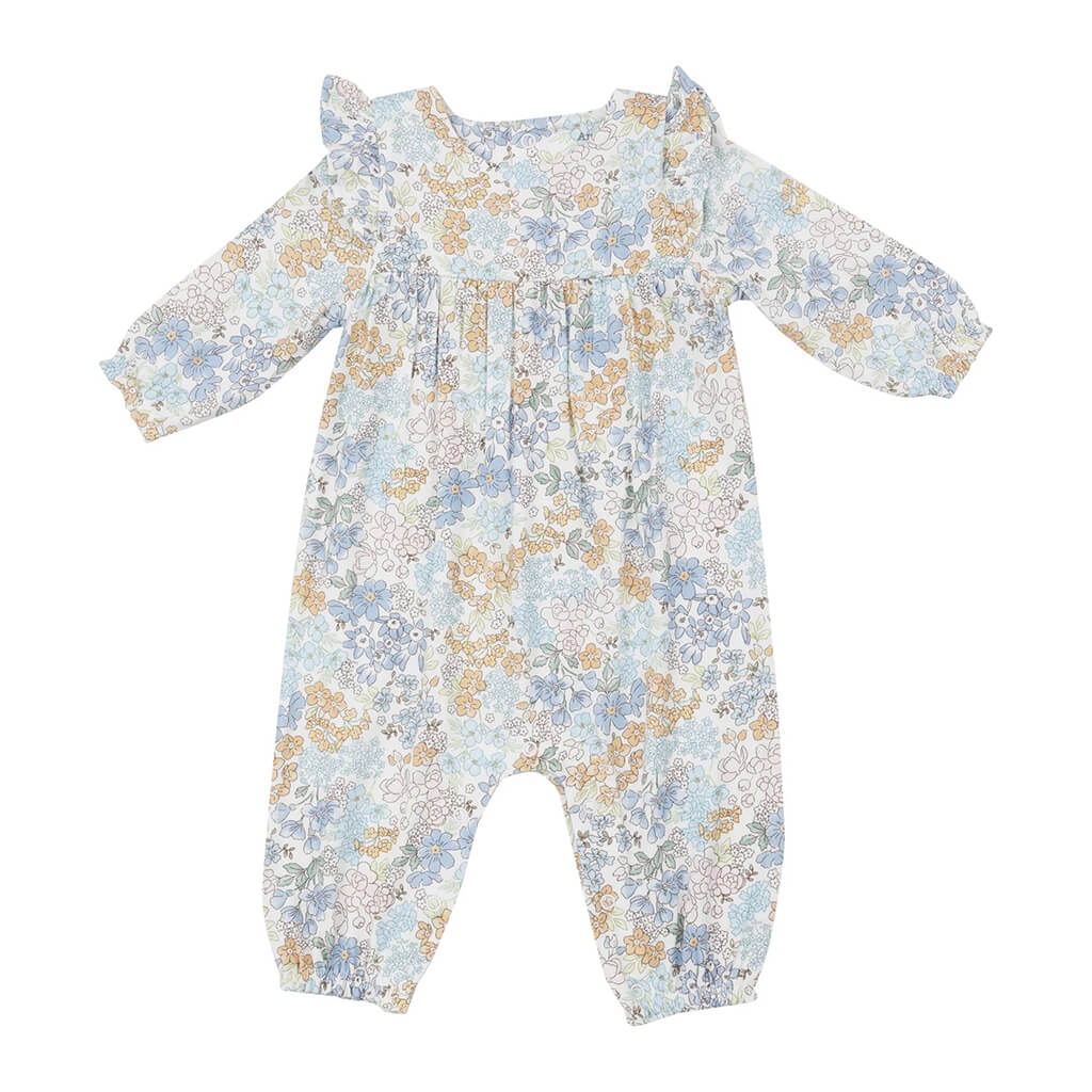 Angel Dear Ruffle Romper Edith's Floral