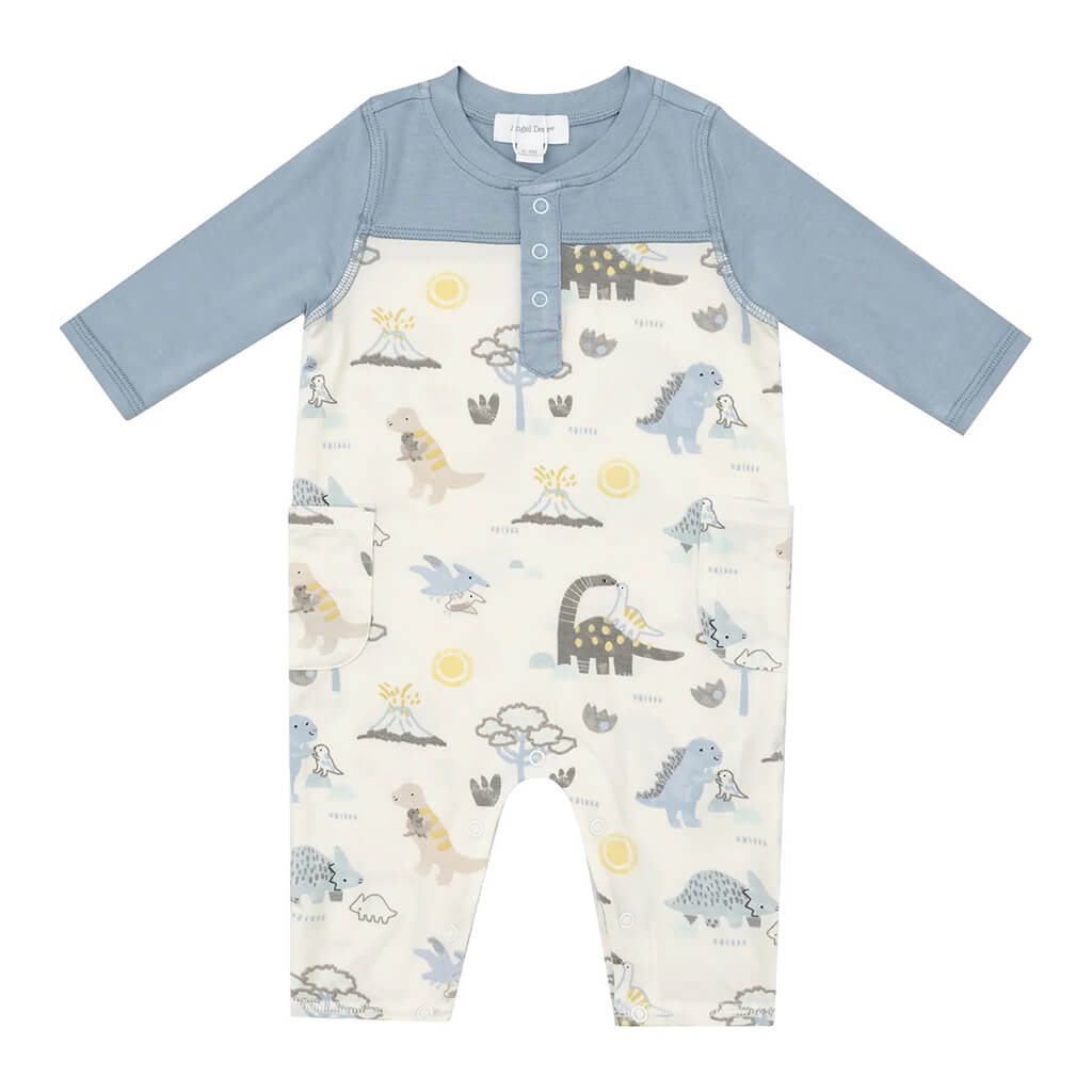 Angel Dear Romper Baby Love Dinos