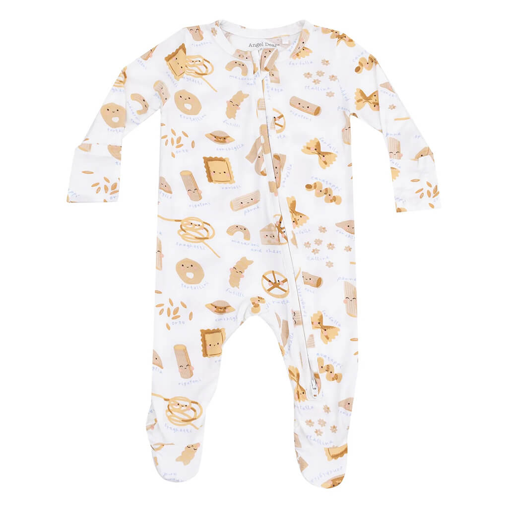 Angel Dear 2-Way Zipper Footie Cute Pasta