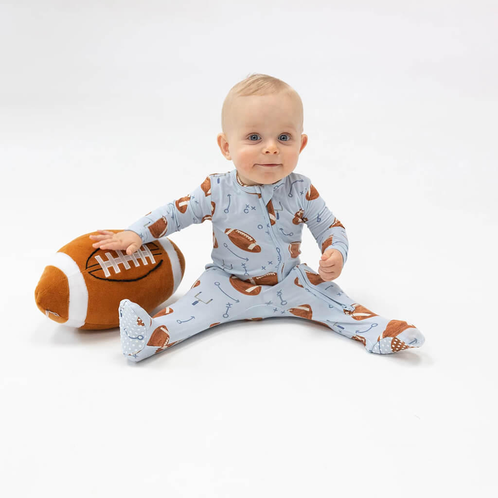 Angel Dear 2-Way Zipper Footie Footballs