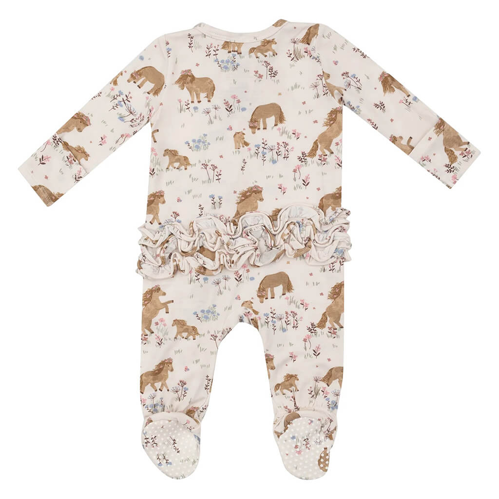 Angel Dear 2-Way Zipper Footie Pretty Ponies