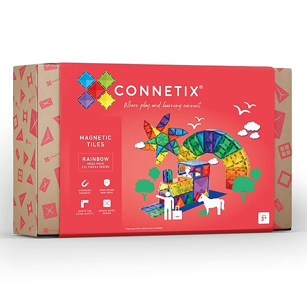 Connetix Rainbow 212pc Mega Pack