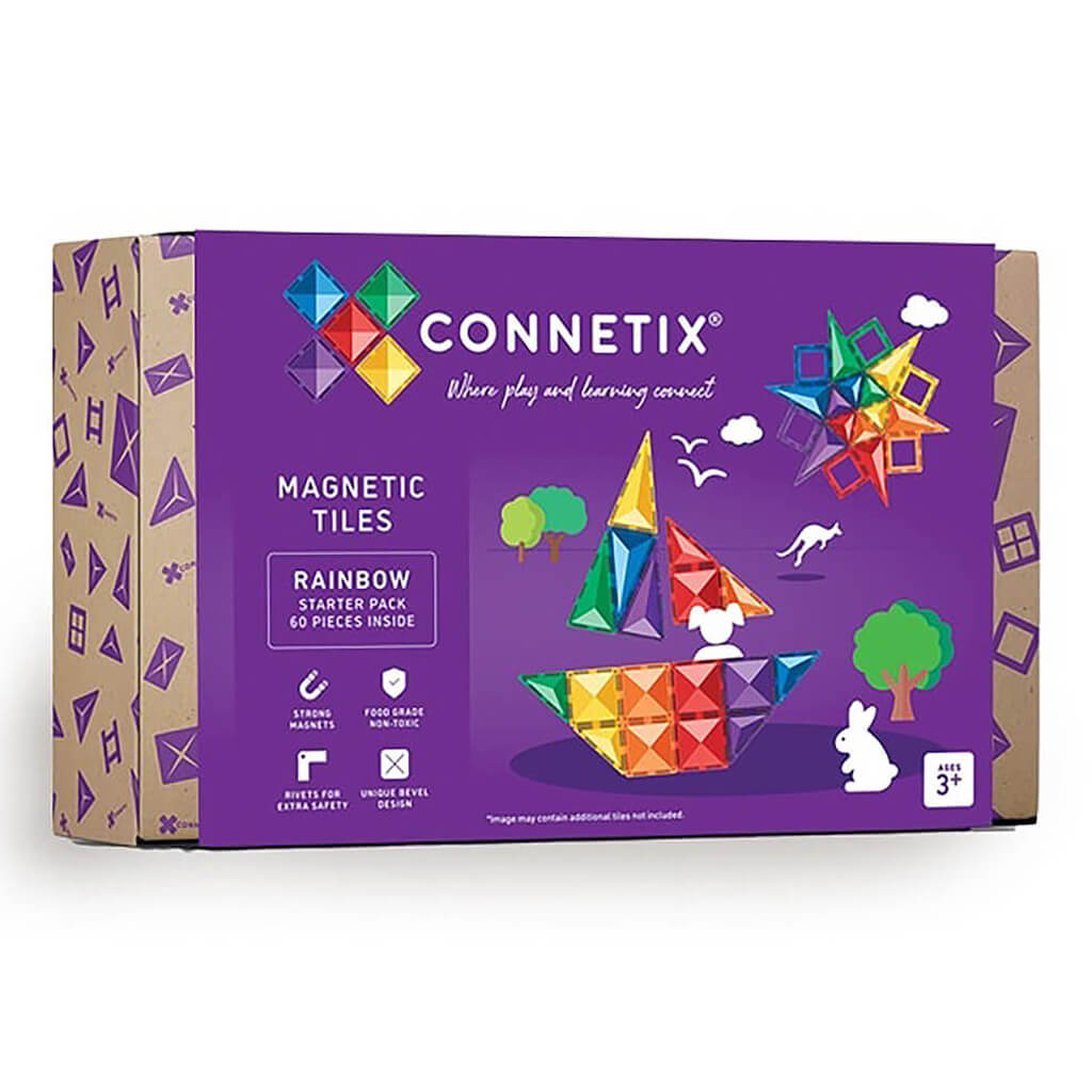 Connetix  Rainbow 60pc Starter Pack