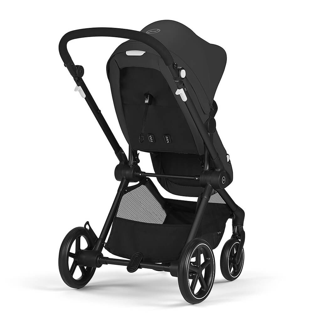 EOS Stroller Black Frame Moon Black Seat