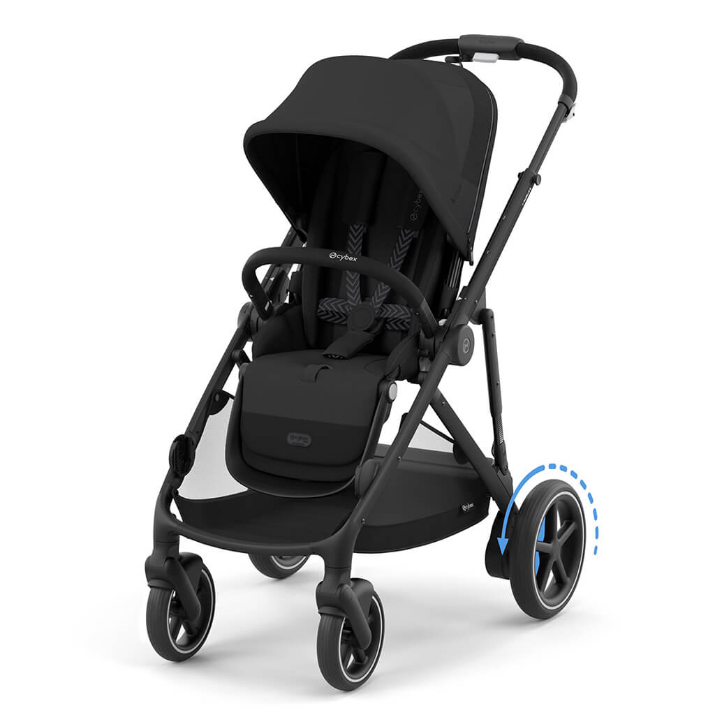 e-Gazelle S Stroller - Black Frame