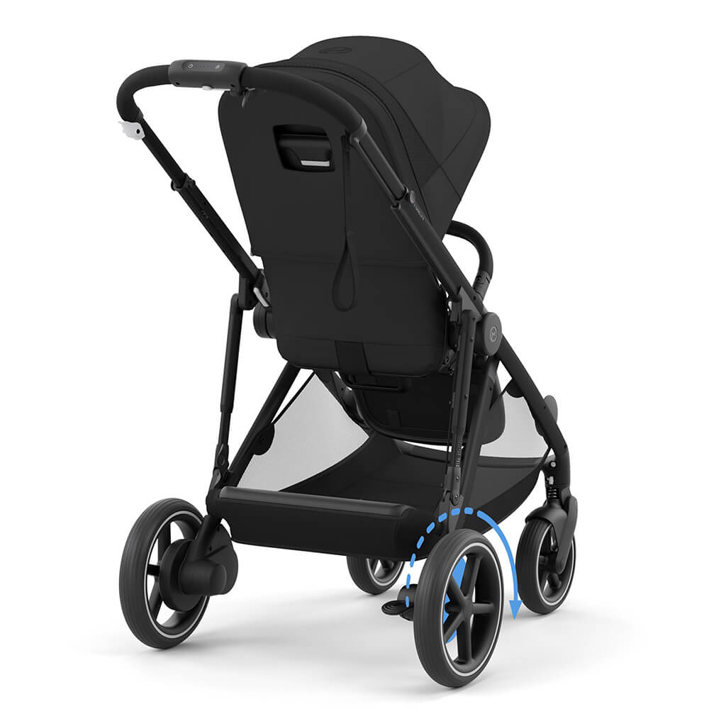 e-Gazelle S Stroller - Black Frame