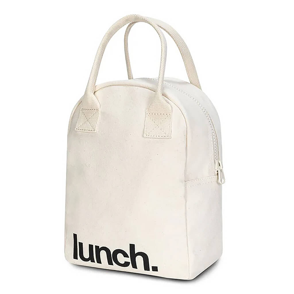 Zipper Lunch Bag - Natural Lunch