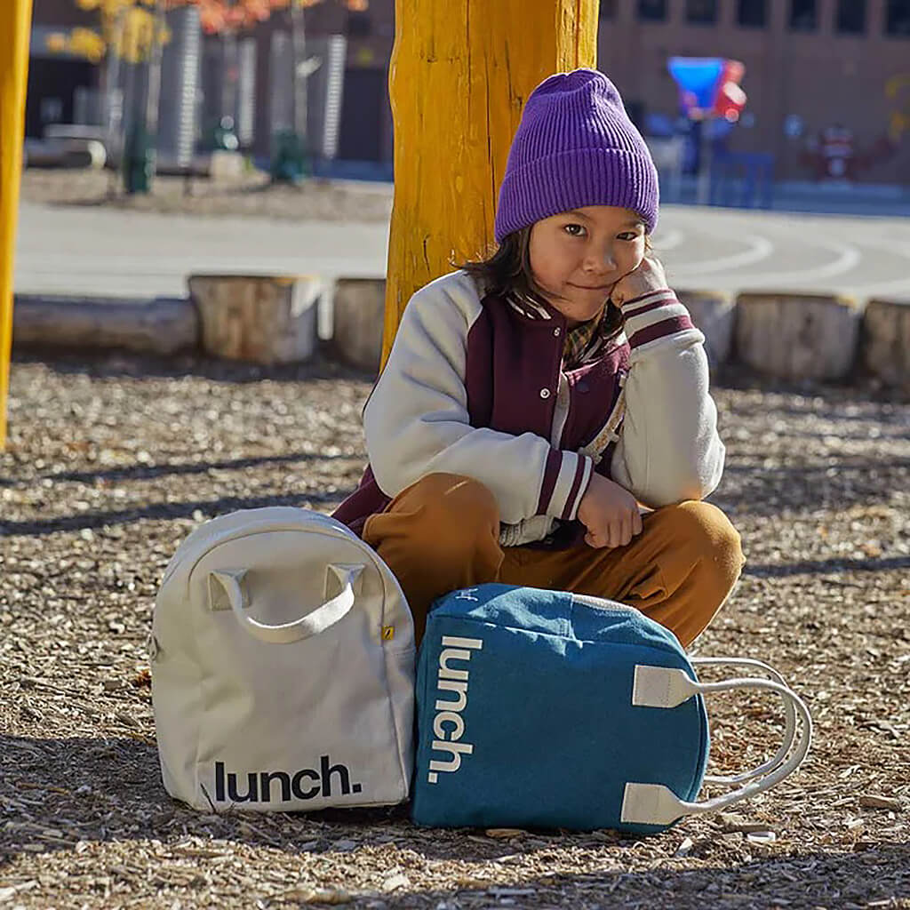 Zipper Lunch Bag - Natural Lunch