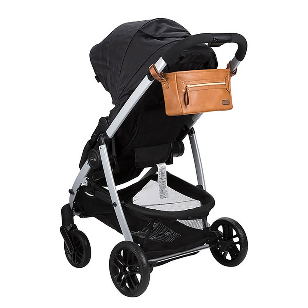 Travel Stroller Caddy Cognac