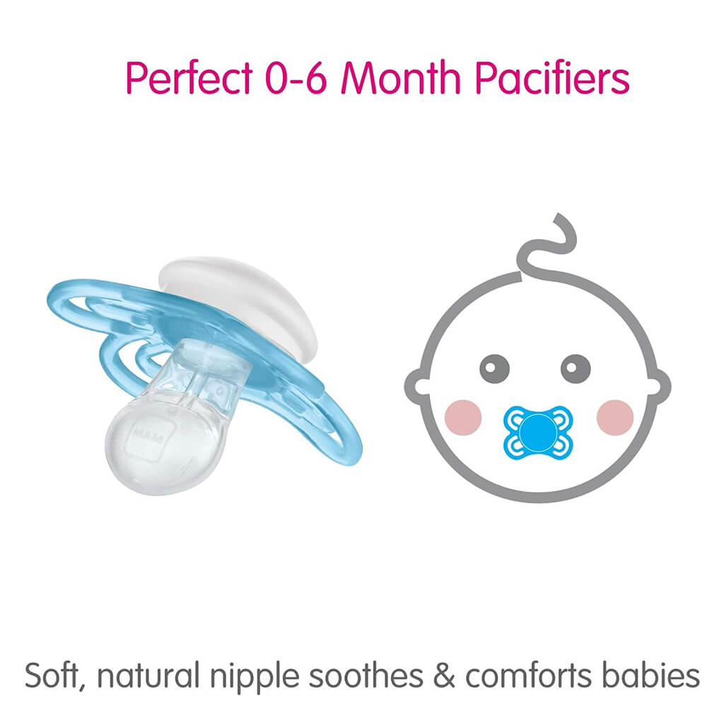 Perfect Baby Pacifier 0-6 Months Blue