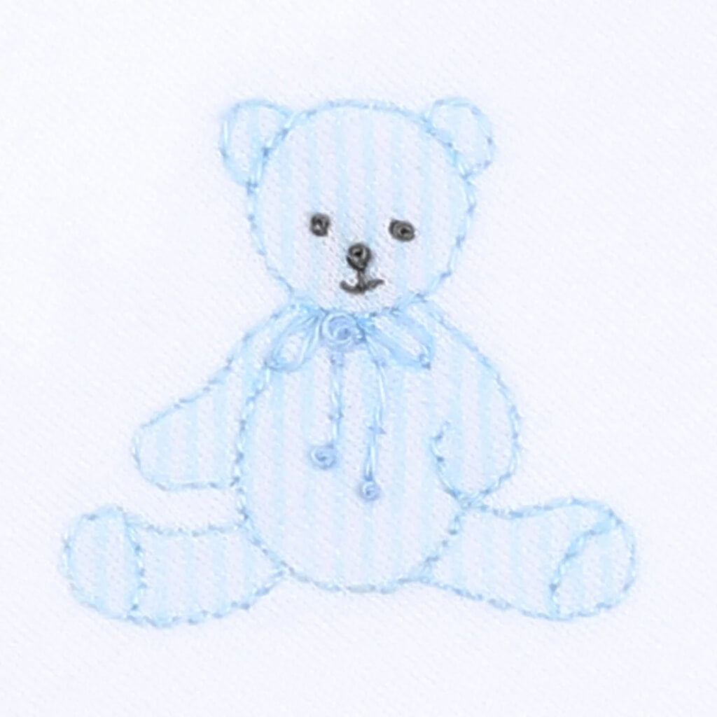 My Teddy Bib - Blue