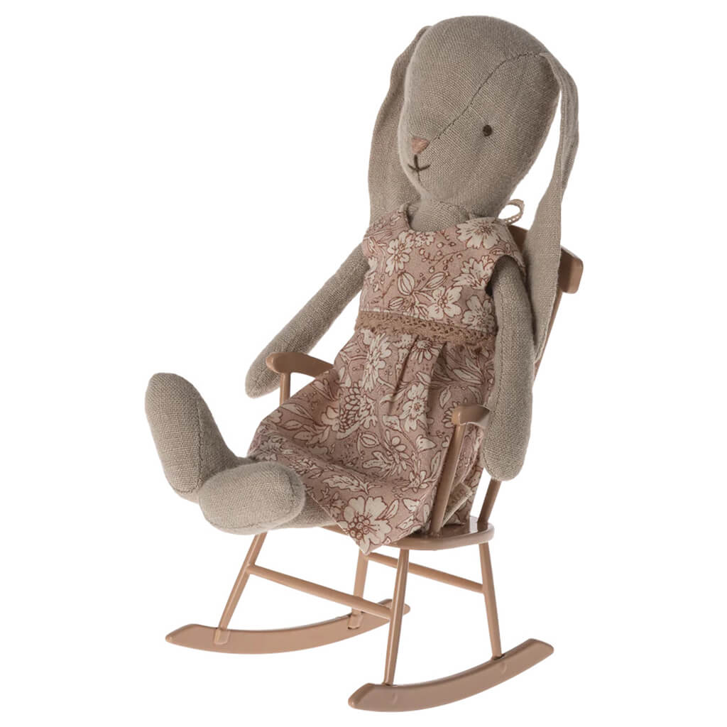 Maileg Rocking Chair Miniature Dark Powder