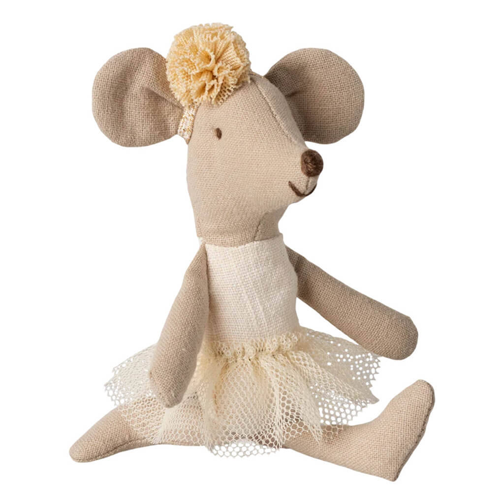 Ballerina Mouse, Little Sister - Off White