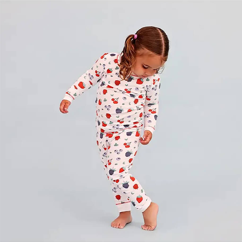 Noomie 2 Piece Pajamas Berries & Cherries