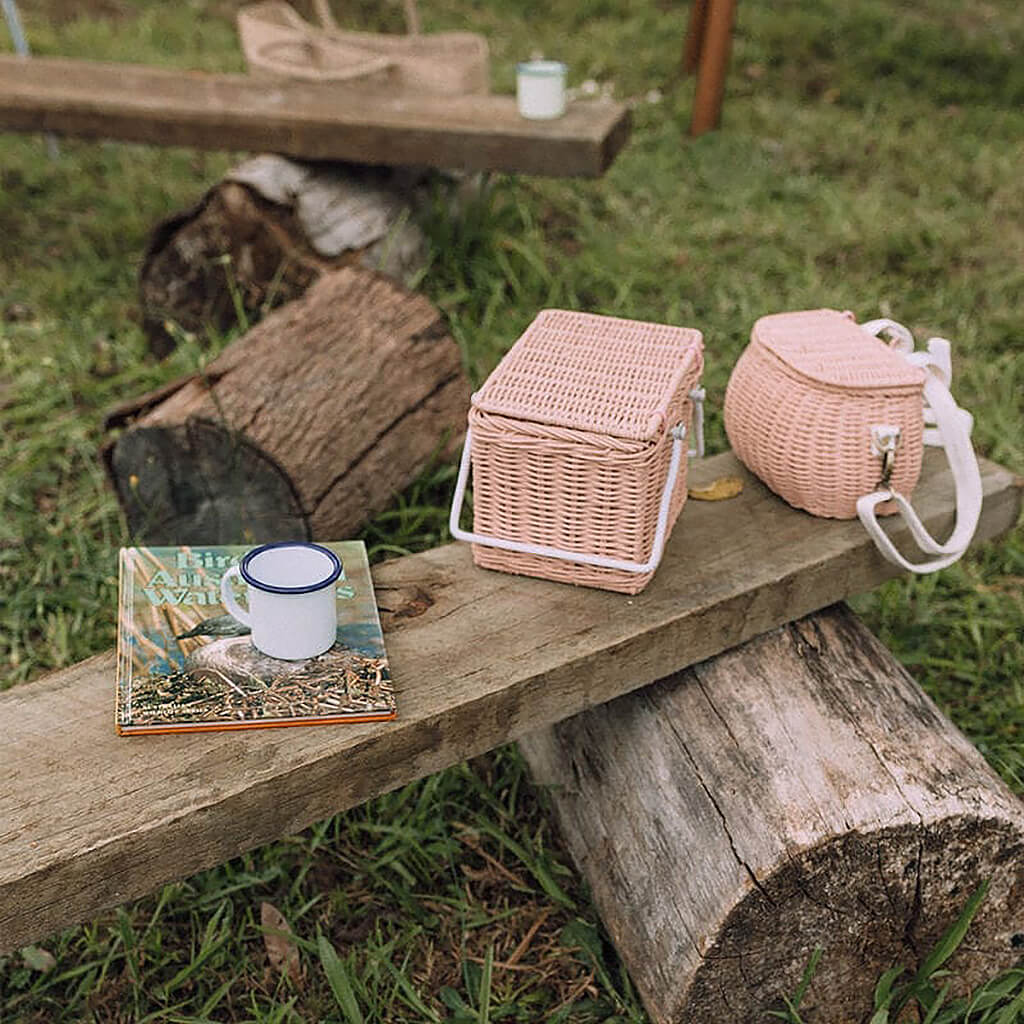 Olli Ella Piki Picnic Basket Natural