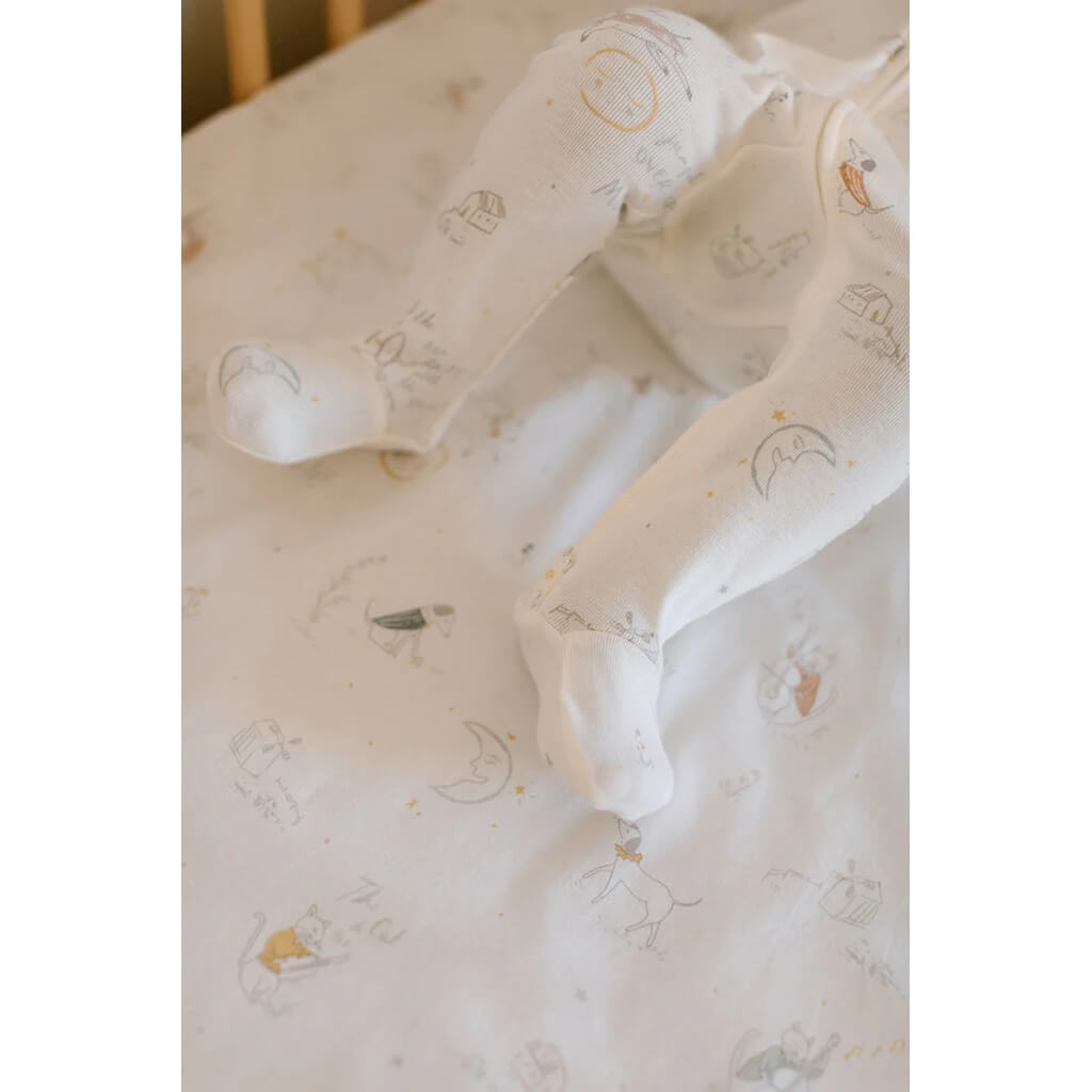 Petite Pehr Crib Sheet Over the Moon