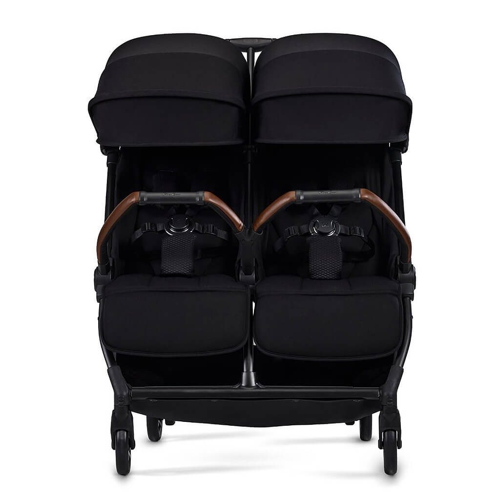 Jet Double Stroller Black