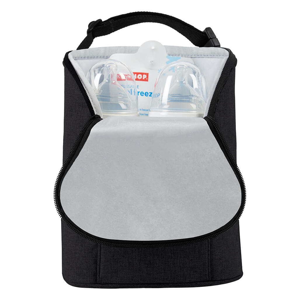 Skip Hop Grab and Go Double Bottle Bag Black