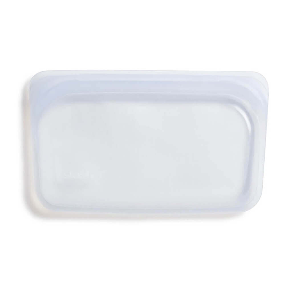 Reusable Silicone Snack Bag Clear