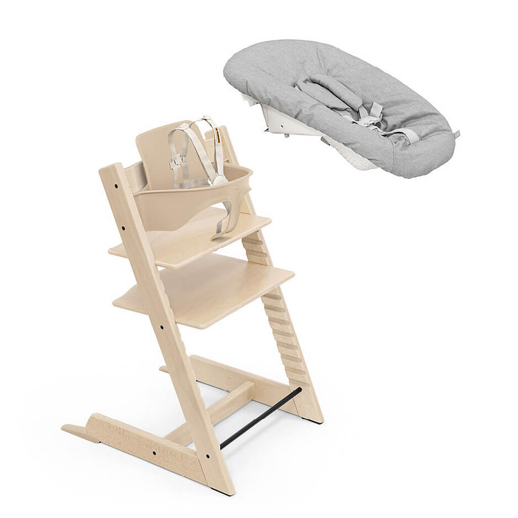 Tripp Trapp High Chair2 Natural And Newborn Set