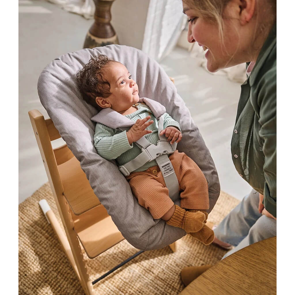 Tripp Trapp High Chair2 Natural And Newborn Set