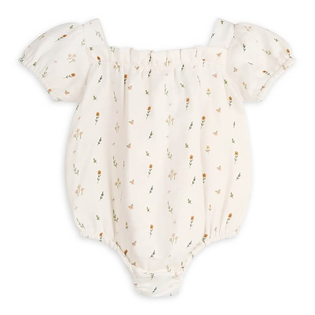 Boho Floral Bubble Baby Romper