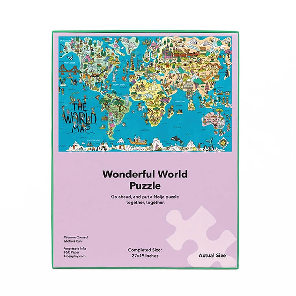 Wonderful World Puzzle - 100 Large Pieces