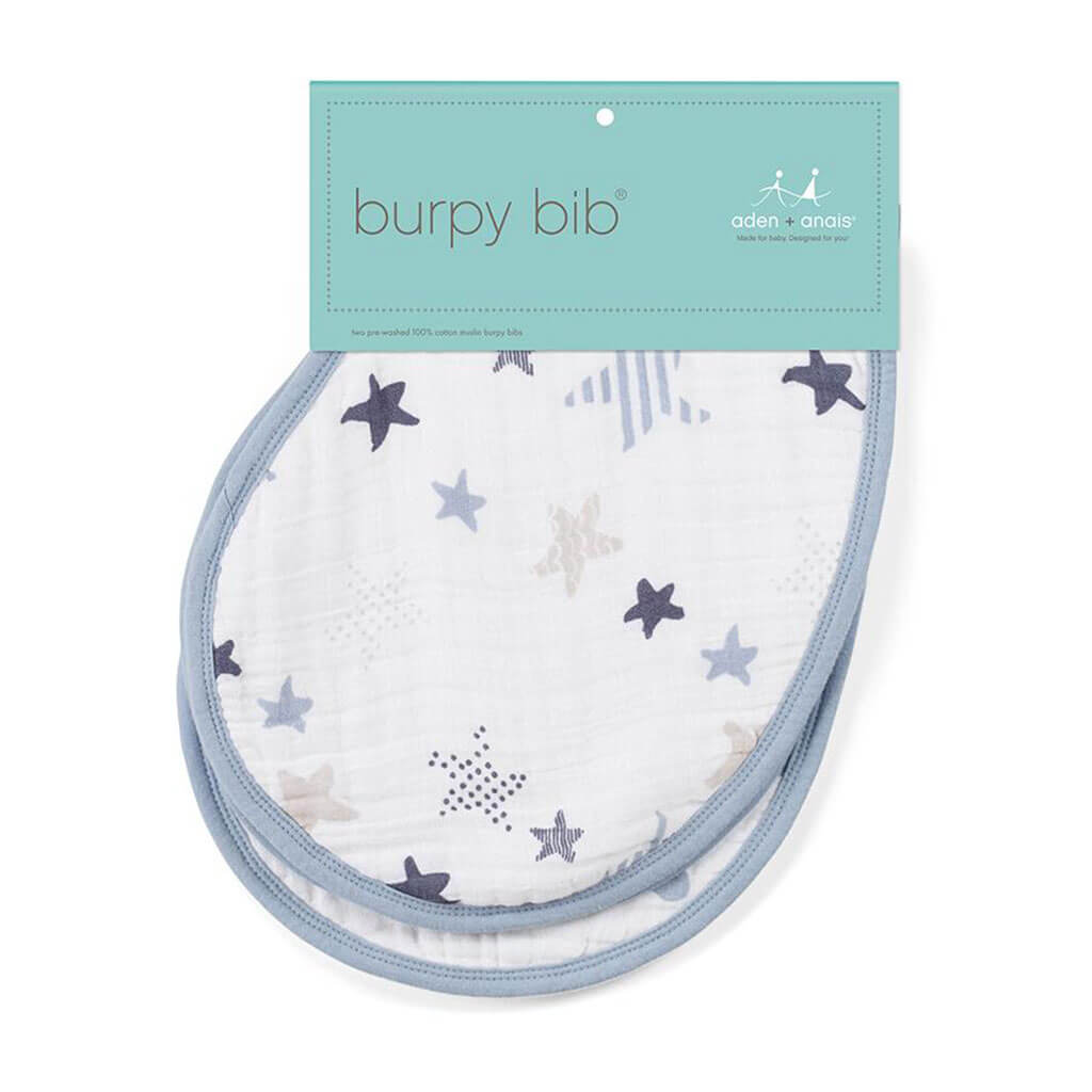 Classic Burpy Bib 2 Pack Rock Star