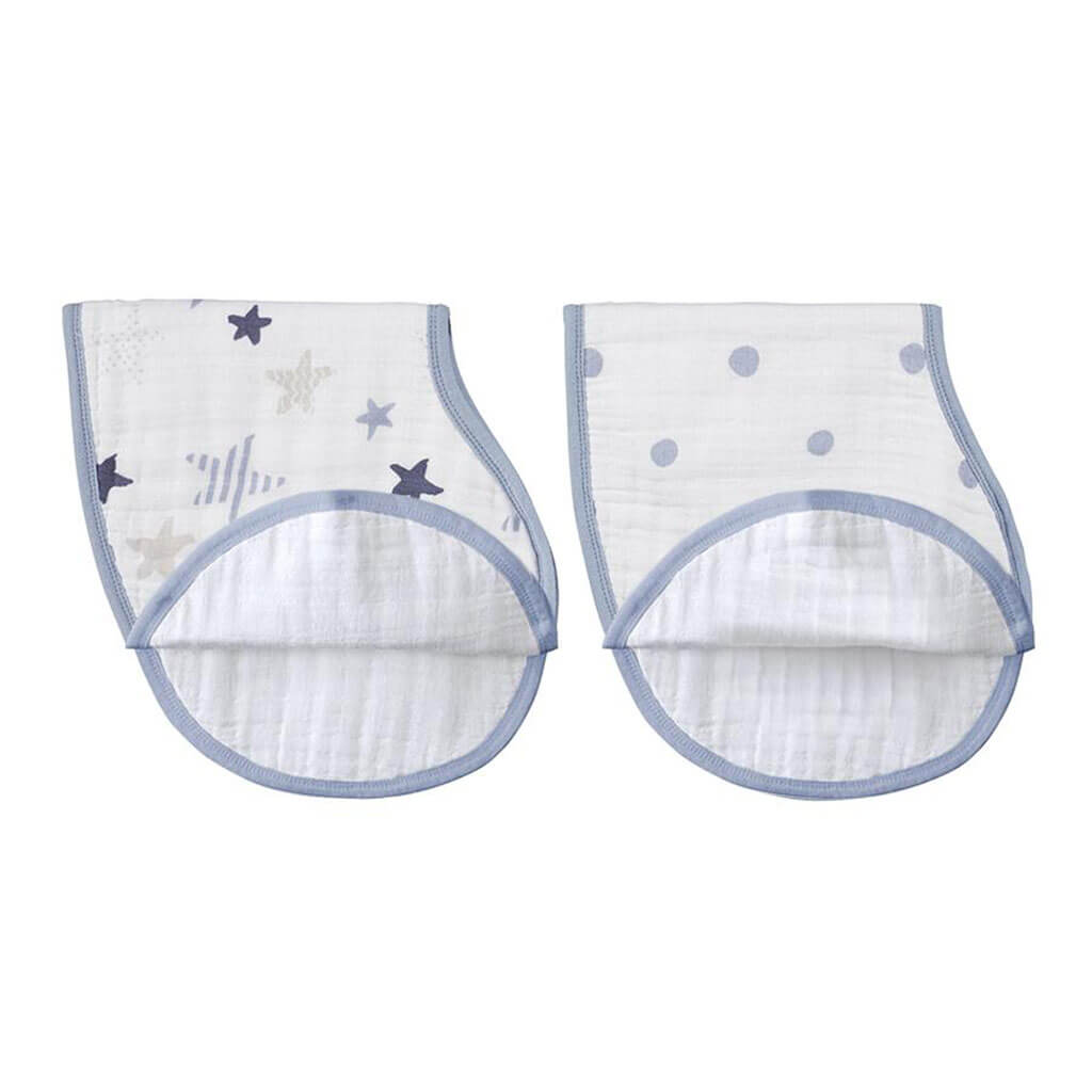 Classic Burpy Bib 2 Pack Rock Star