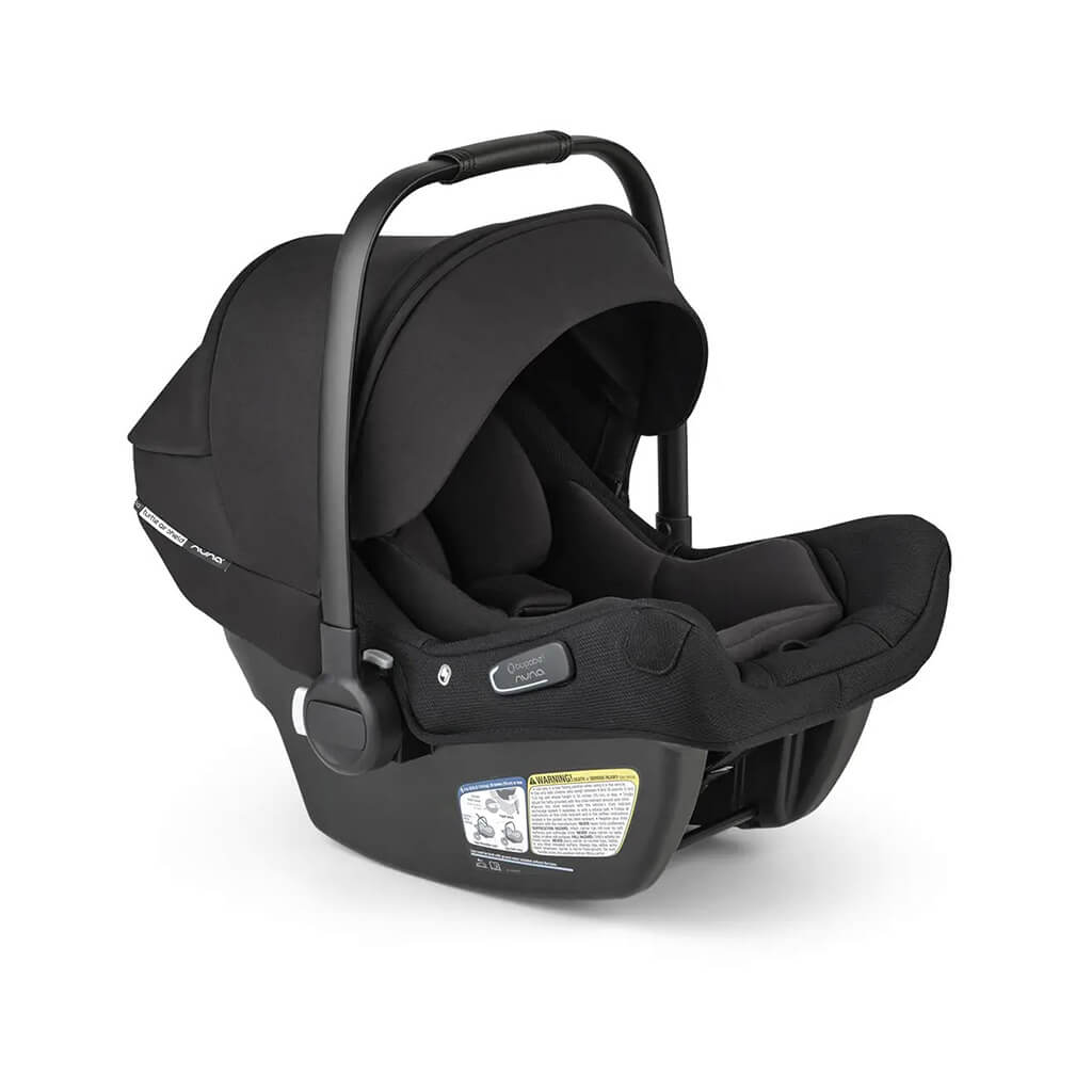 Turtle Air Shield by Nuna Car Seat + Base Black