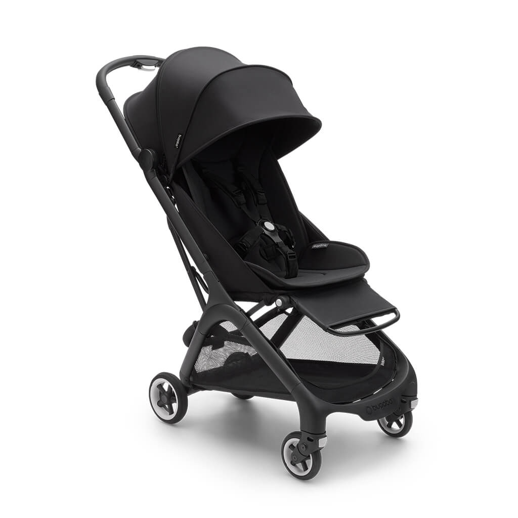 Color_Midnight Black | Bugaboo Butterfly Complete Stroller | NINI and LOLI