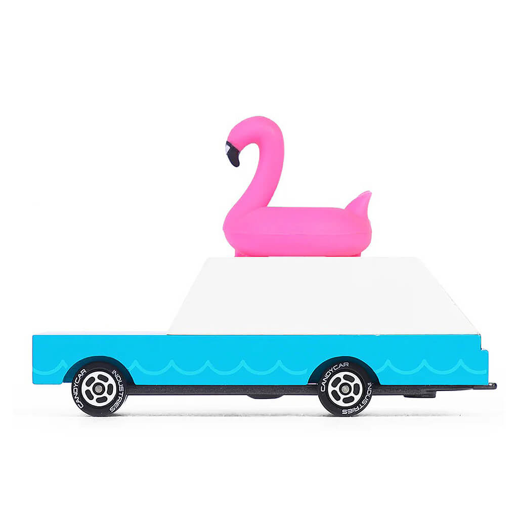 Candylab Flamingo Wagon Toy Car