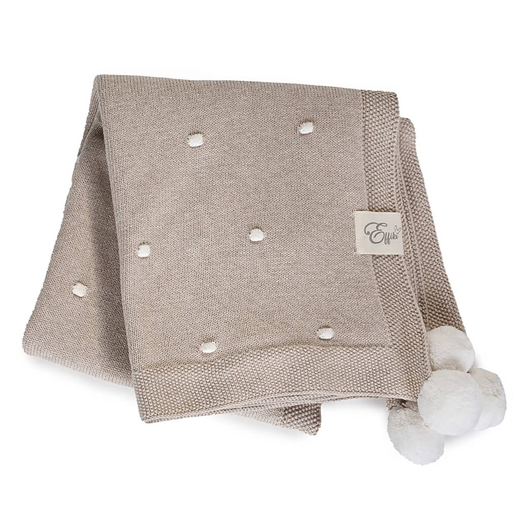 Popcorn Blanket  Beige/Cream