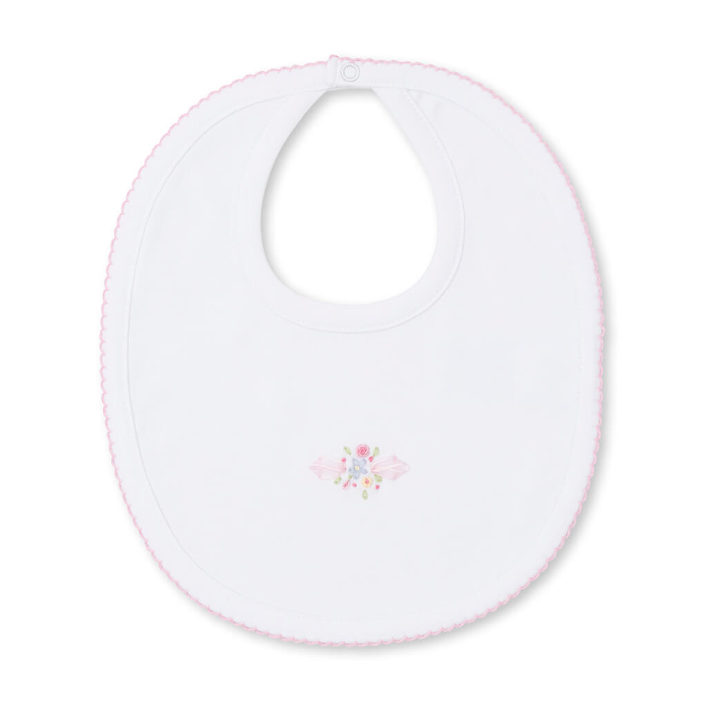 Embroidered Bib Blooming Sprays