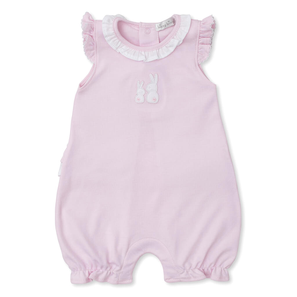 Playsuit  Pique Cuddle Bunnies Pink