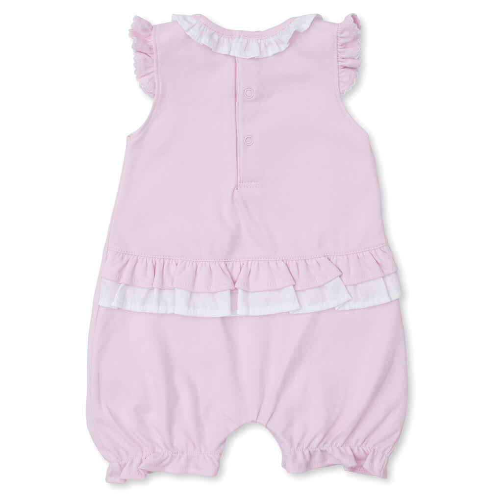 Playsuit  Pique Cuddle Bunnies Pink