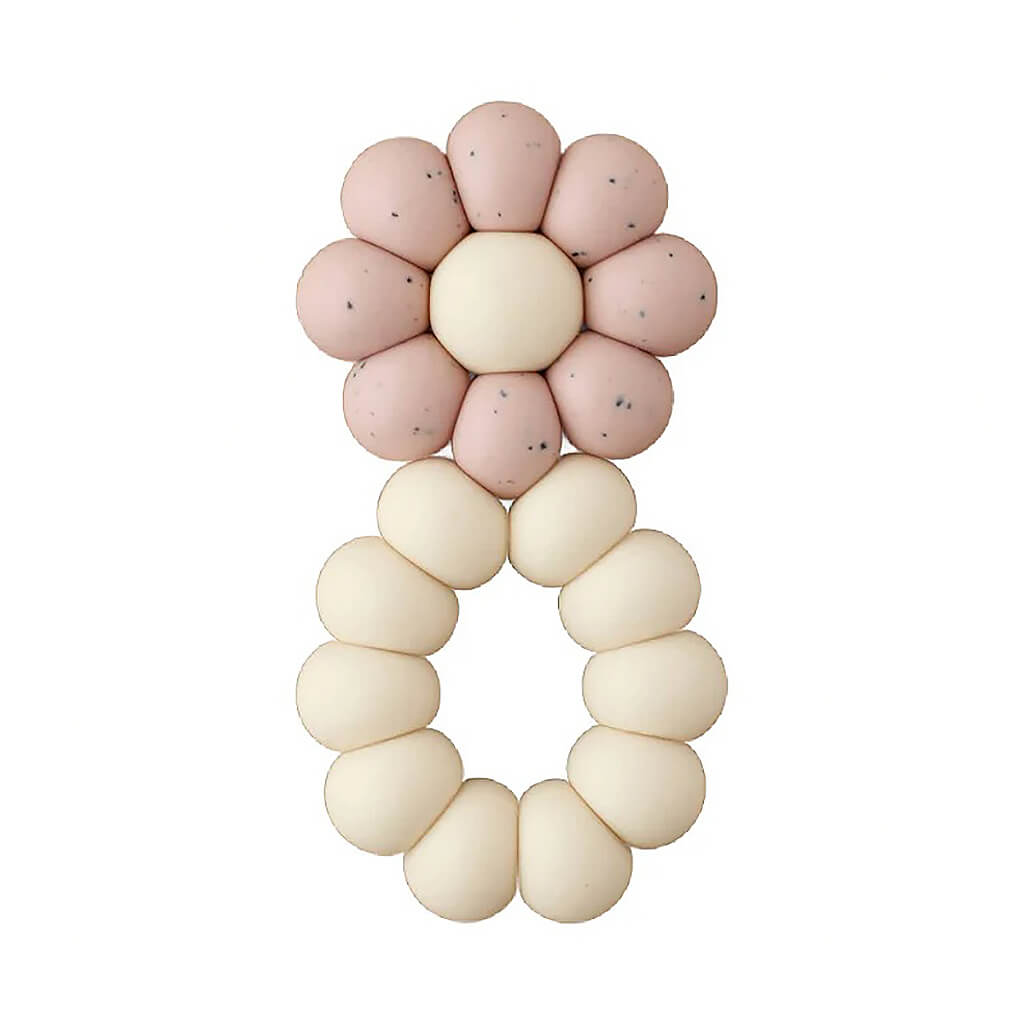 Freezer Teether - Chamomile Speckled Rose