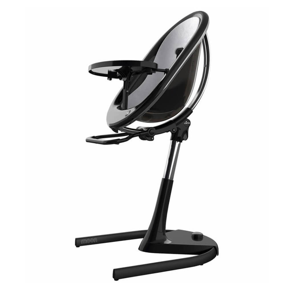 Mima Moon 2G High Chair Black/Silver - FLOOR SAMPLE