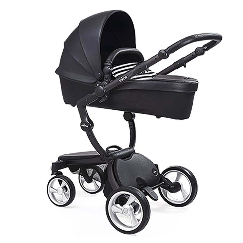 Mima Xari Complete Stroller Black/Black/Black and White