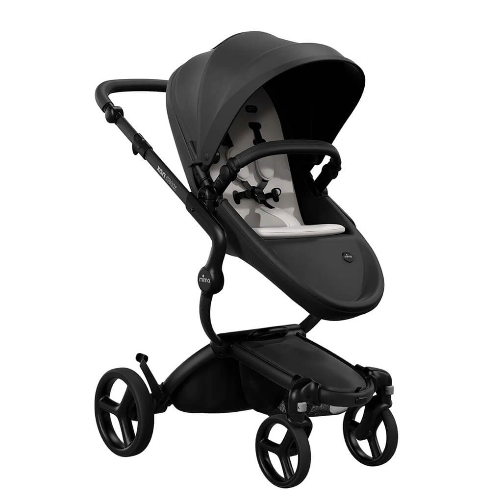 MIMA XARI MAX COMPLETE STROLLER BLACK/BLACK/STONE WHITE