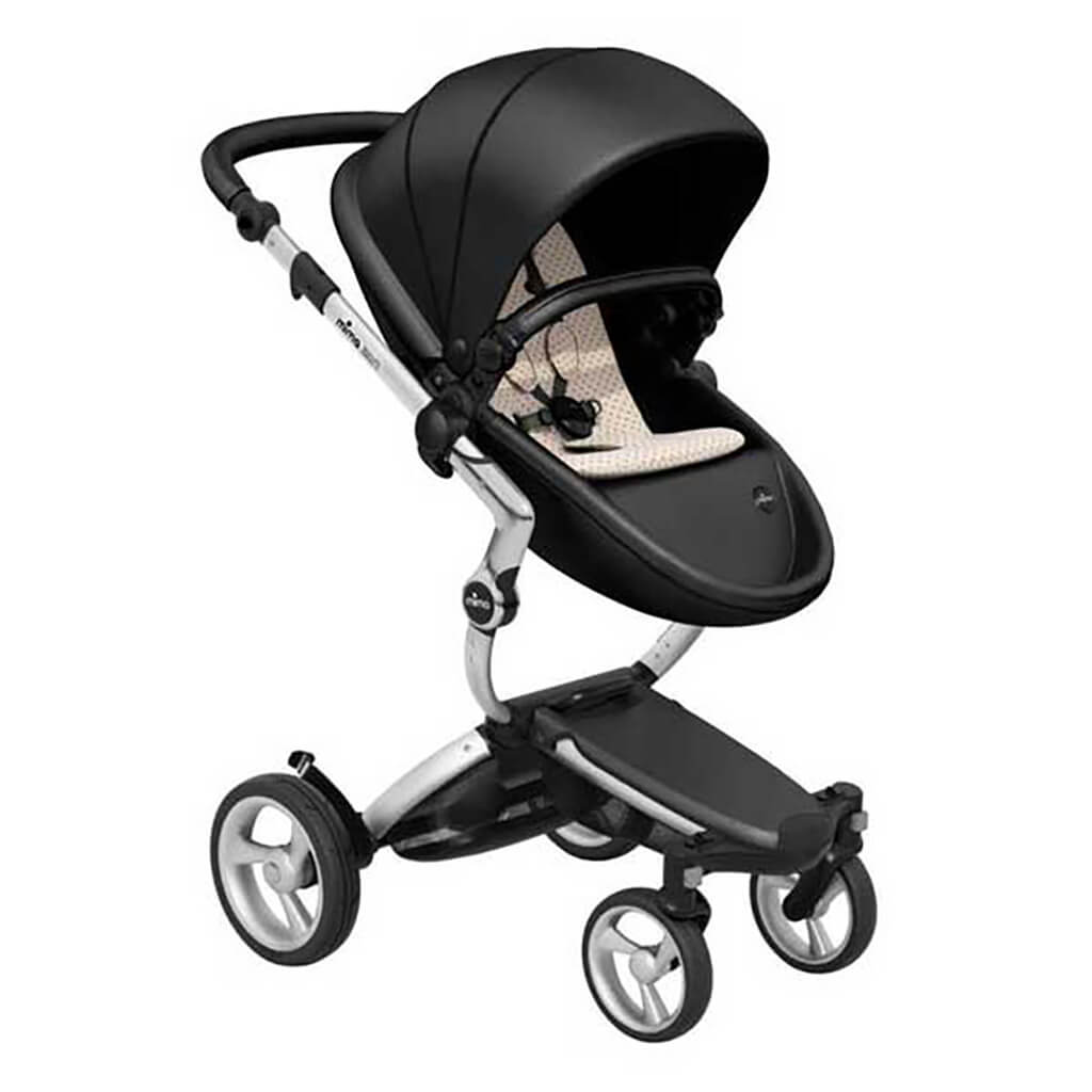 MIMA XARI COMPLETE STROLLER ALUMINUM/BLACK/SANDY BEIGE