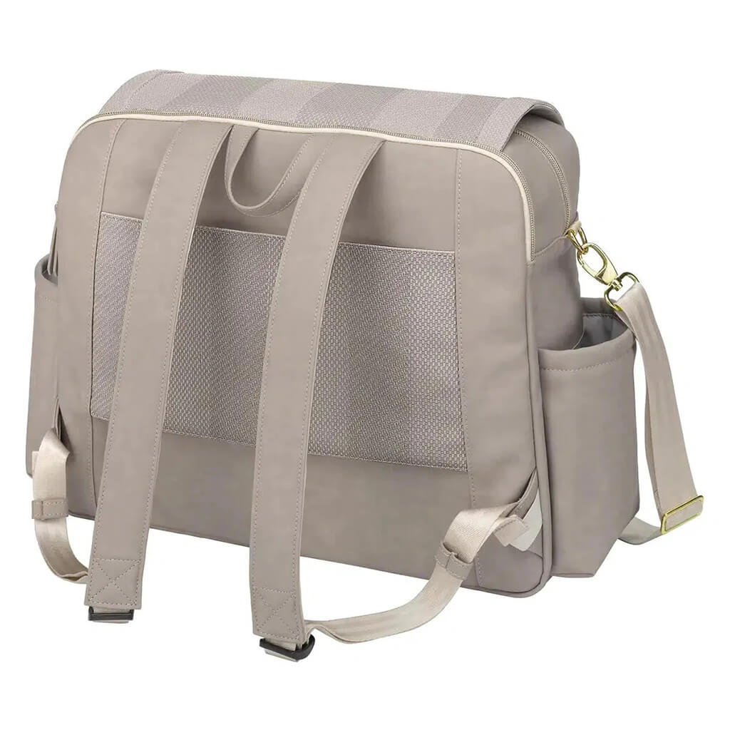 Boxy Deluxe Backpack Sand Cable Stitch