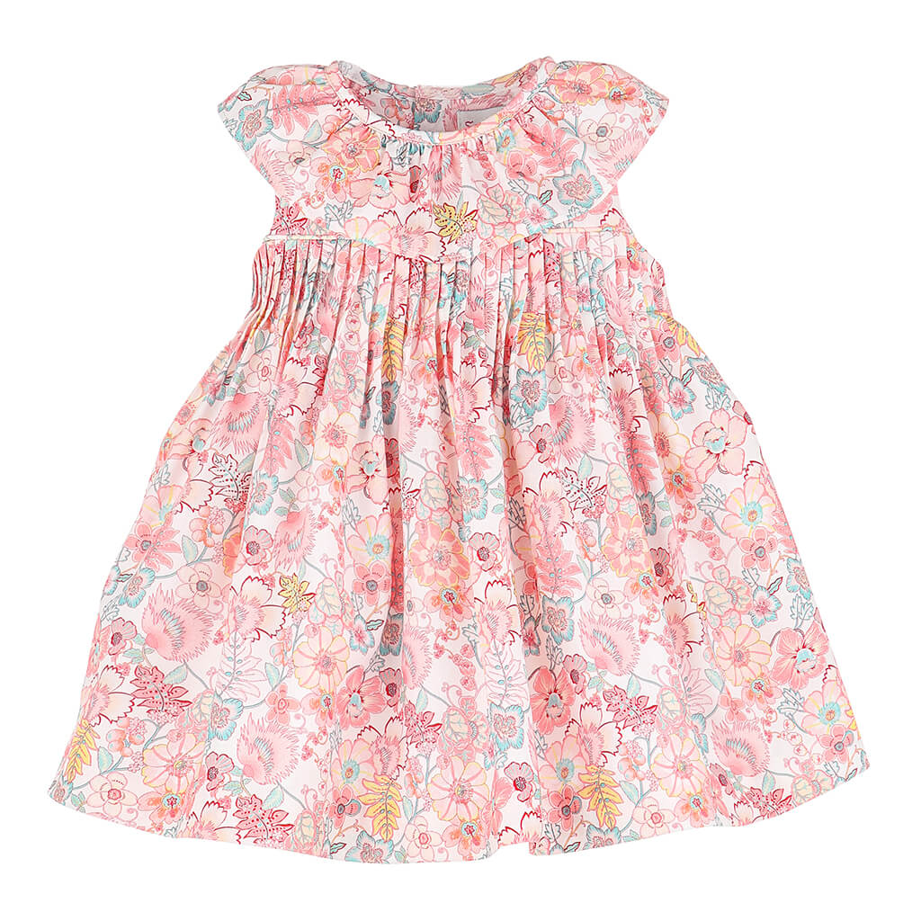 Summer Chintz Pleat Dress