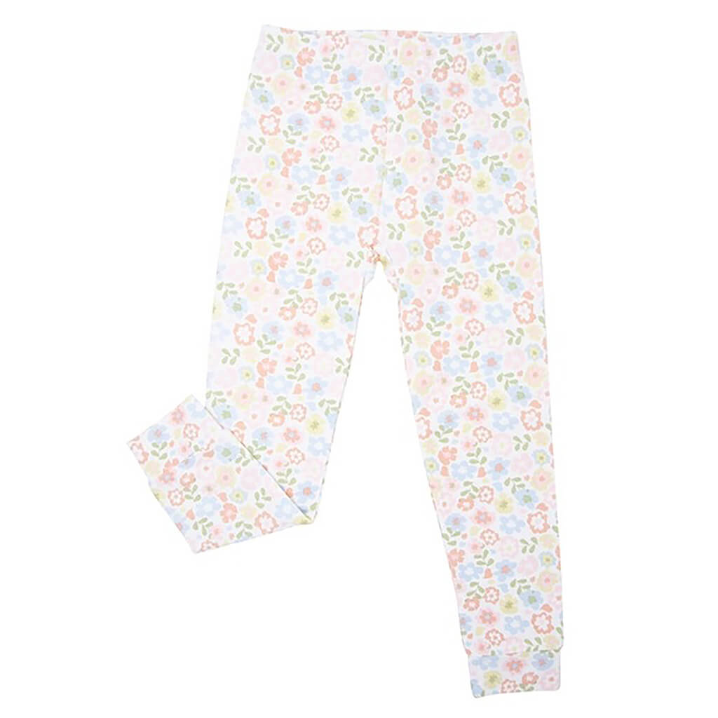 Long Sleeve Pajama Set Pretty Pansy