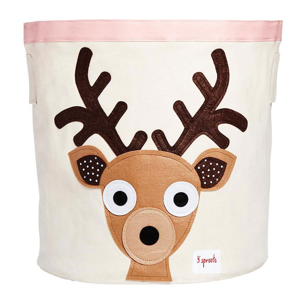 Storage Bin Deer Brown