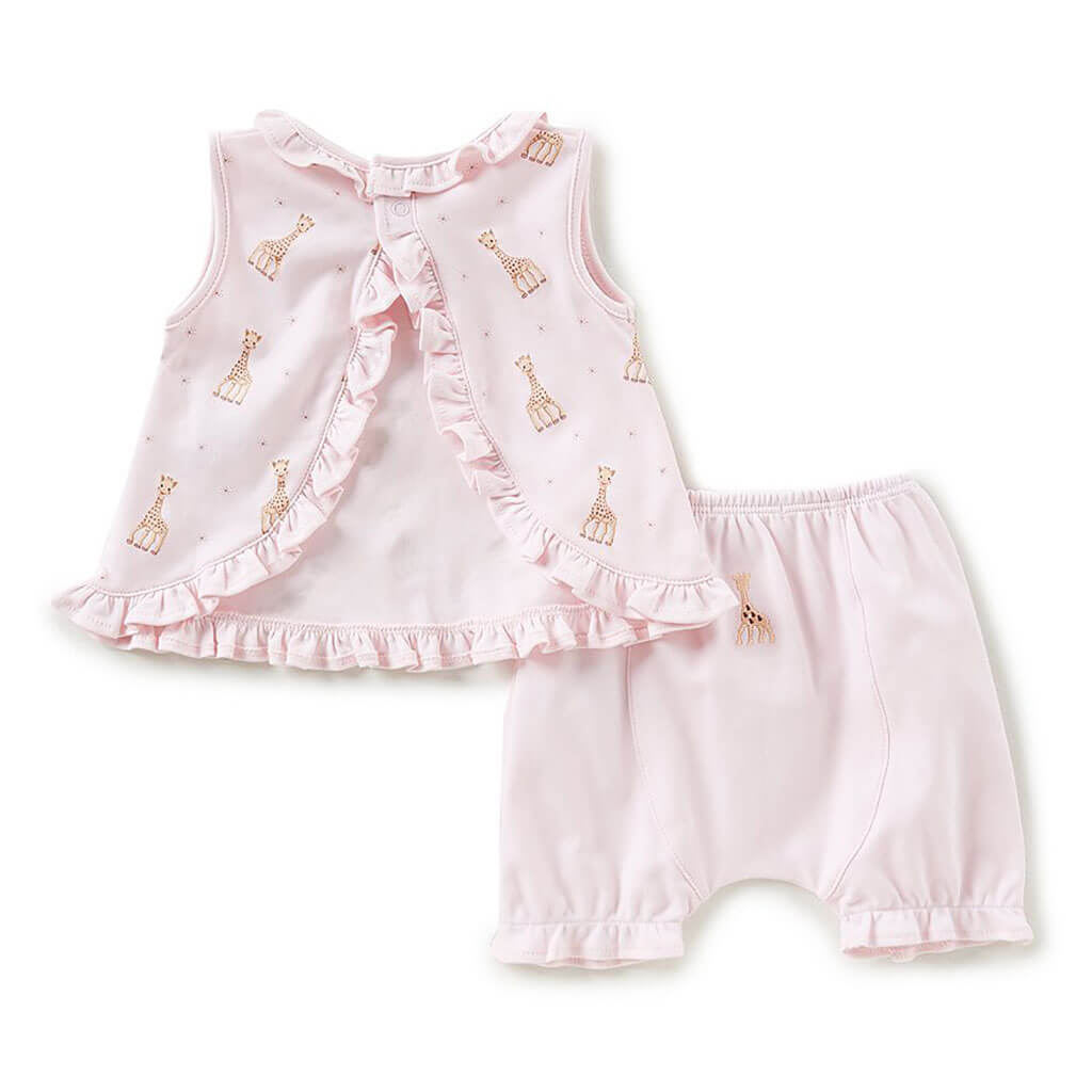 Kissy Kissy Print Sunsuit Sophie La Girafe