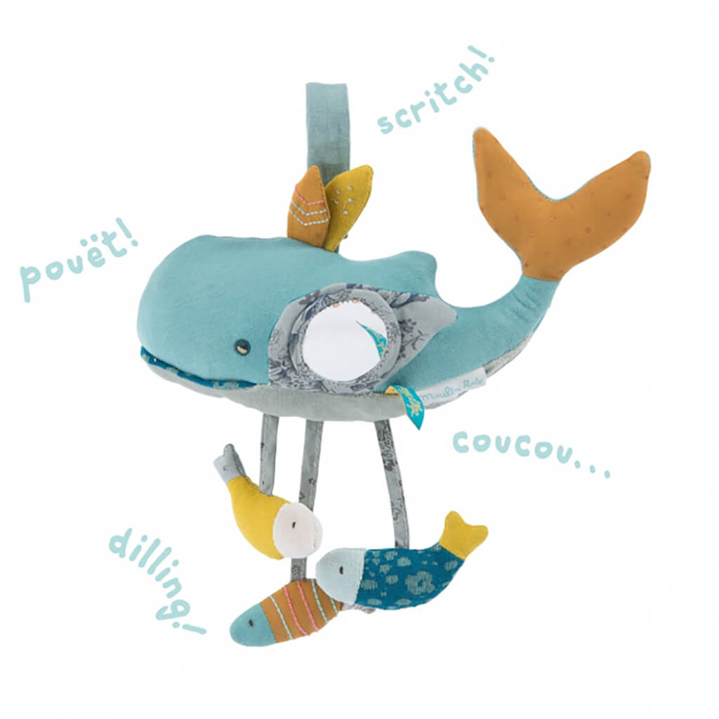 Moulin Roty Le Voyage d'Olga Josephine The Whale Activity Toy