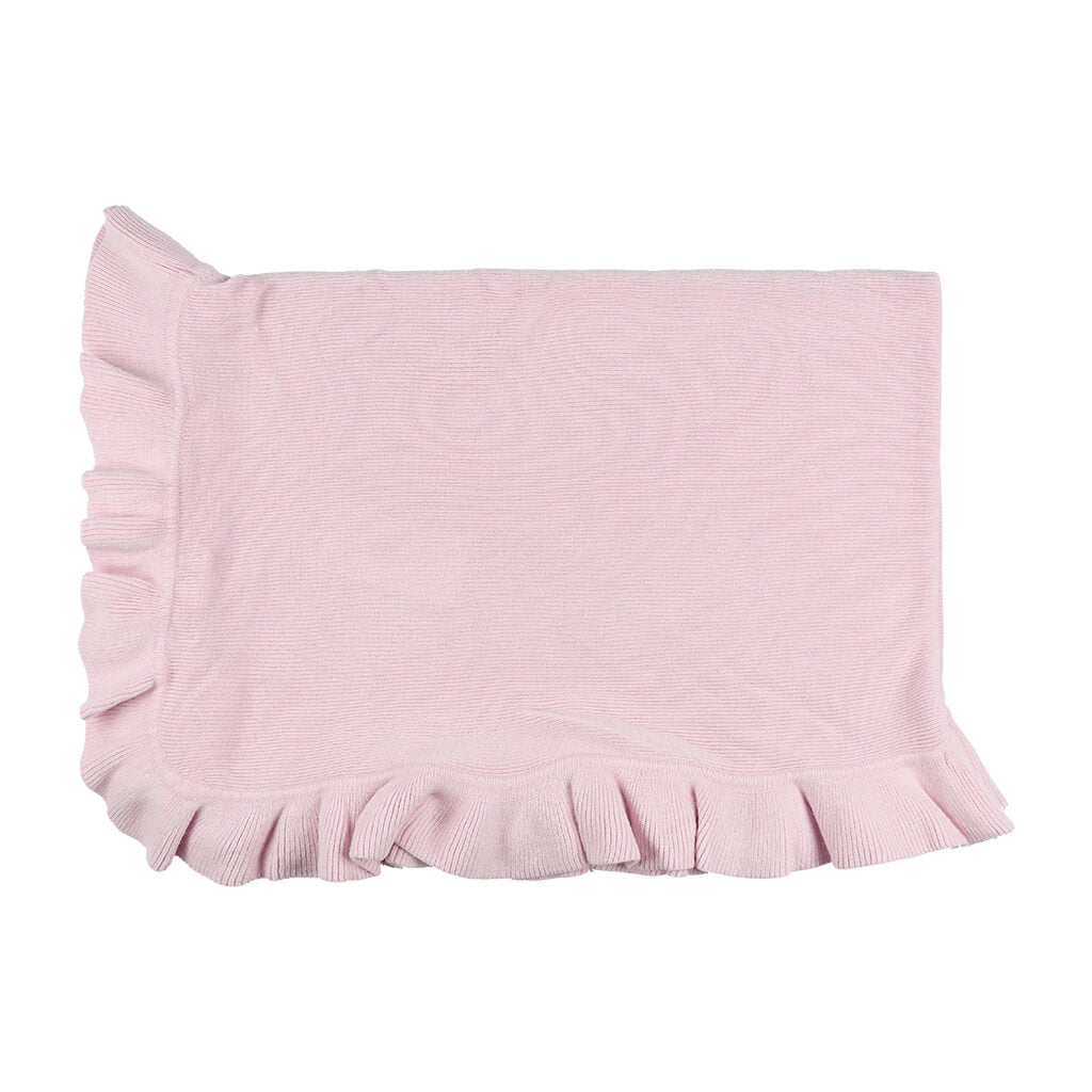 Jersey Knit Ruffle Pink