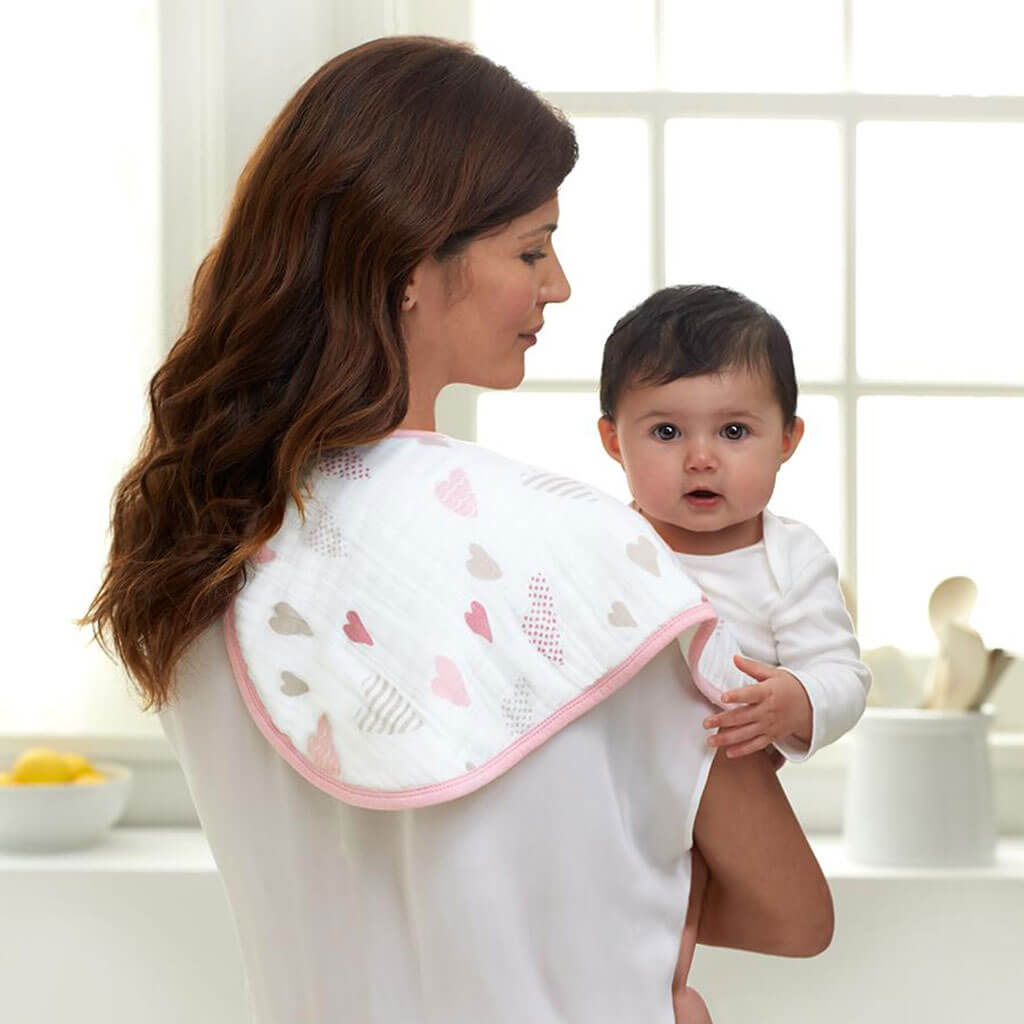 Classic Burpy Bib 2 Pack Heart Breaker